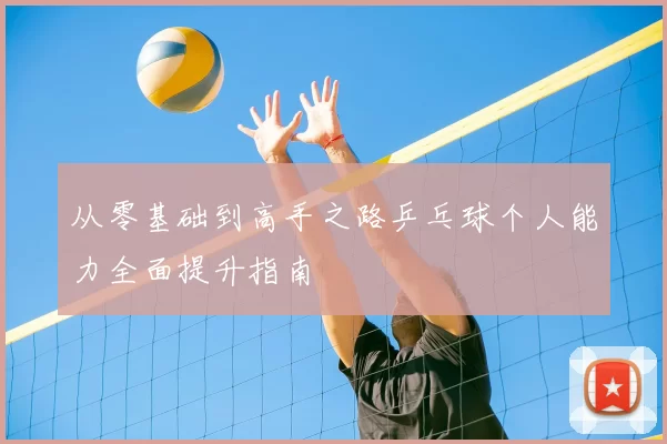 从零基础到高手之路乒乓球个人能力全面提升指南