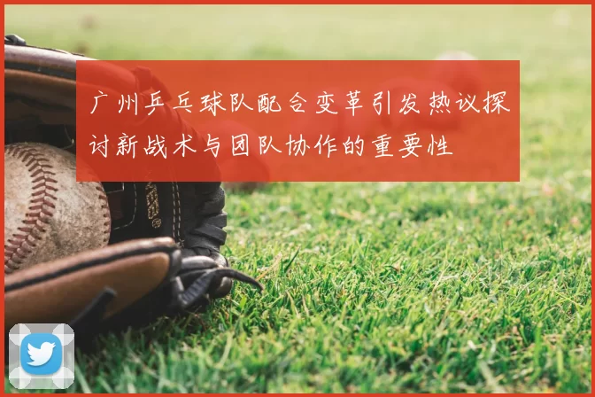 广州乒乓球队配合变革引发热议探讨新战术与团队协作的重要性