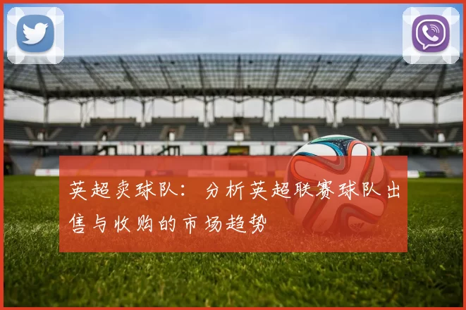 英超卖球队：分析英超联赛球队出售与收购的市场趋势