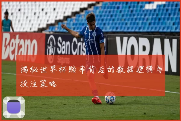 揭秘世界杯赔率背后的数据逻辑与投注策略